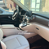 Kits Interiores para el Tablero de Mercedes Benz Vito Metris Clase V, Acabados en Cuero Modificados, Diseño Ejecutivo/Lujo, Consola Central
