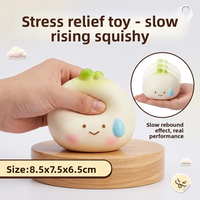 Mainan Squishy Kucing Zoey Lucu Bentuk Kotak dari Busa PU, Slow Rising, Sensorik, untuk Anak-anak & Dewasa Grosir