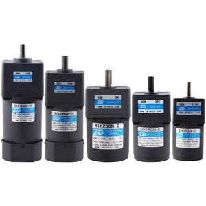 Zd 3 pha điện AC cảm ứng điều khiển tốc độ RPM thấp mô-men xoắn cao AC hộp số giảm tốc động cơ 10W đến 200W 90W đến 120W phạm vi - Product Image 3