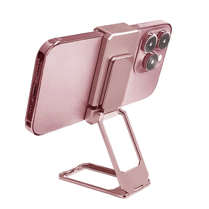 360 Rotation Mobile Phone Holders Foldable Stand Back <b>Clip</b> Phone <b>Ring</b> Holder Multi Angle Portable Desk Metal Finger Kickstand - Product Image 6