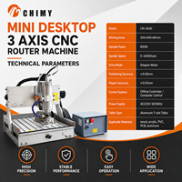 Routeur CNC de bureau 4 axes 3040 avec axe rotatif, mini-fraiseuse CNC pour gravure sur bois, jade, aluminium, acrylique