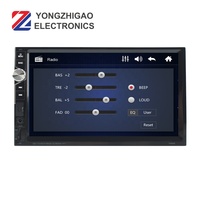 Estéreo para Auto de 7 Pulgadas y 2 Din del Fabricante, Sistema Universal con Bluetooth, Radio para Auto con Pantalla Táctil, Reproductor MP5