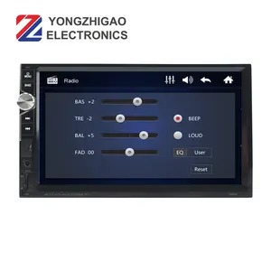 2Din 7 "Zoll Video Mp5 Touchscreen Musik Autoradio Mit Telefon verbindung Cd Stereo Audio Mp3 1Din Dvd Externer Auto-Player