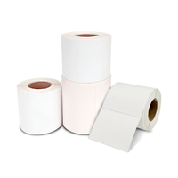 Rouleau d'étiquettes thermiques directes sensibles à la chaleur, 5 couches de protection, 60*40, imperméables, amovibles, résistantes à la déchirure
