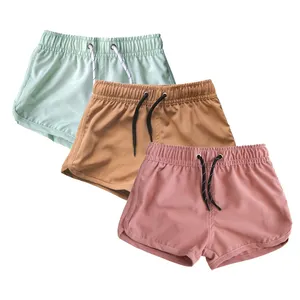 Custom quick dry baby boys toddler beachwear shorts costume da bagno costumi da bagno padre e figlio