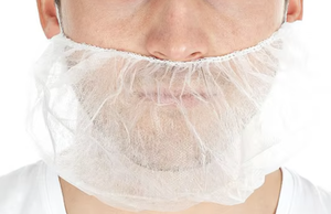Couvre-barbe OEM bon marché d'usine Couvre-barbe jetable non tissé PP 10gsm pour hommes femmes - Product Image 6