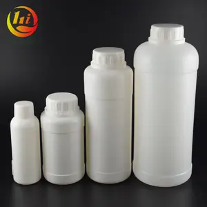 1L 100 Ml White Hdpe 8oz 16oz 1000ml Plastic Bottle With Tampet Proof Cap
