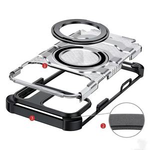 Coque de téléphone ultra-lé<span class=keywords><strong>g</strong></span>ère en nid d'abeille avec <span class=keywords><strong>protection</strong></span> à 360° °   <span class=keywords><strong>Protection</strong></span> Airbag et Support Magnétique Antidérapant pour iPhone 17 - Product Image 4
