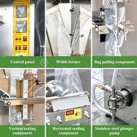 Machine de production, de filtration et d'emballage automatique de sachets en plastique, Chine, pour la fabrication d'eau pure