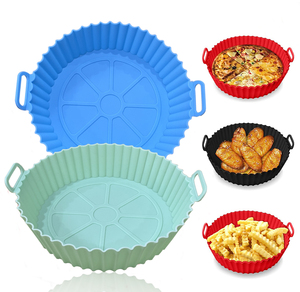 Tapis de cuisson en silicone réutilisable pour friteuse à air, antiadhésif, résistant à la chaleur, lavable, accessoires de cuisine - Product Image 1