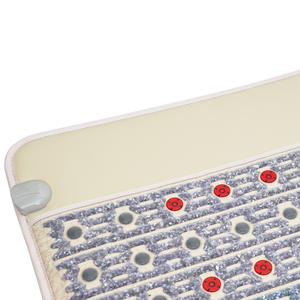 קריסטל אינפרא אדום יוגה פמף אמטיסט מחצלת פרו פוטון תרמית כרית צ'אקרה אבן חן קשת קשת Pemf מזרון חימום - Product Image 2