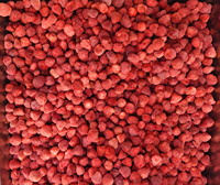 Beste kwaliteit FD aardbeien met suiker, zoete gedroogde vruchten, gezonde, casual, knapperige snacks met lange houdbaarheid
