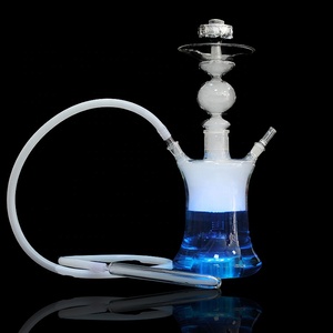 <span class=keywords><strong>Cachimba</strong></span> de Vidrio para Coche al por Mayor, <span class=keywords><strong>Cachimba</strong></span> con Estuche de Cuero y Luz LED, <span class=keywords><strong>Cachimba</strong></span> de Vidrio Colorida - Product Image 3