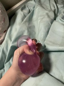 Juguete Sensorial Antiestrés de TPR de Levantamiento Lento con Purpurina, Diseño de Dumpling Holográfico, Caja Sorpresa, Juguete de Peluche de Panecillo al Vapor para Niños, Regalo - Product Image 4