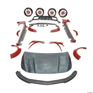 Kit de Carrocería para Mercedes Benz <span class=keywords><strong>Clase</strong></span> <span class=keywords><strong>CLA</strong></span> CLA200 W117, Faldones Laterales Anchos, Labio Delantero de Fibra de Carbono, Difusor Trasero, Alerón de Maletero, Capó - Product Image 6