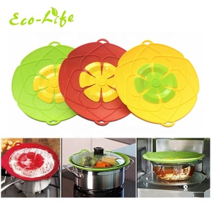 Eco-life EC-KW129 Olla de Silicona de 26 CM, Ecológica, Apta para Horno, Anti-Salpicaduras, Anti-Polvo, Resistente al Calor, Anti-Exceso de Líquido al Hervir - Product Image 1