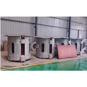 15T Industrial Furnace Iron Melting Furnace Steel Mill with Hydraulic Tilting Induction Melting Furnace