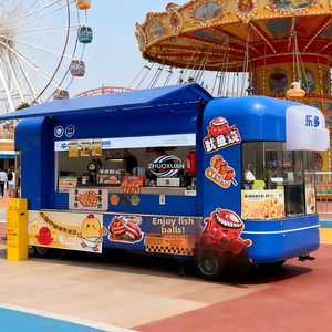 Mobile Kiosk <b>Cart</b> Street Food Trucks Commercial Mobile Candy <b>Cart</b> Ice Cream Dessert Food <b>Cart</b> for <b>Festival</b> Wedding Party - Product Image 6
