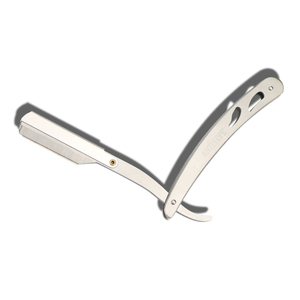 Traditional Metal Handle Barber Straight <strong>Razor</strong>, for Salon Use Folding Metal Handle <strong>Cut</strong> <strong>Throat</strong> Barber <strong>razor</strong> - Product Image 6