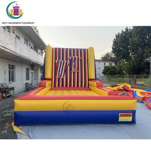 Castillos hinchables de pared para exteriores para niños, con trajes adhesivos, juegos inflables comerciales - Product Image 3