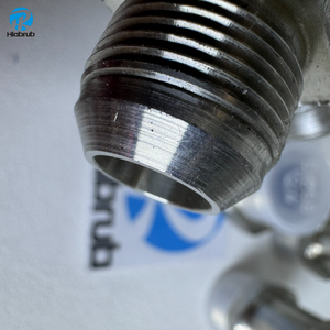 Adaptateur hydraulique d'approvisionnement d'usine avancé Bsp bonne qualité raccords de tuyauterie de Tube de tuyau hydraulique modèle Hiabrub052 - Product Image 6