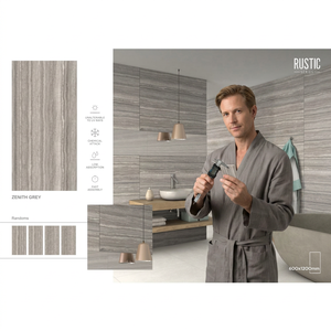 Azulejos de Porcelana Esmaltada de 24x48 Pulgadas Inspirados en Mármol Calcutta Bianco para Diseño Contemporáneo de Pisos y Paredes - Product Image 2