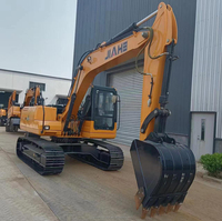 Expédition gratuite JIAHE 8135 Excavatrice hydraulique neuve sur chenilles, robuste, 13 tonnes, pour travaux de terrassement et de construction
