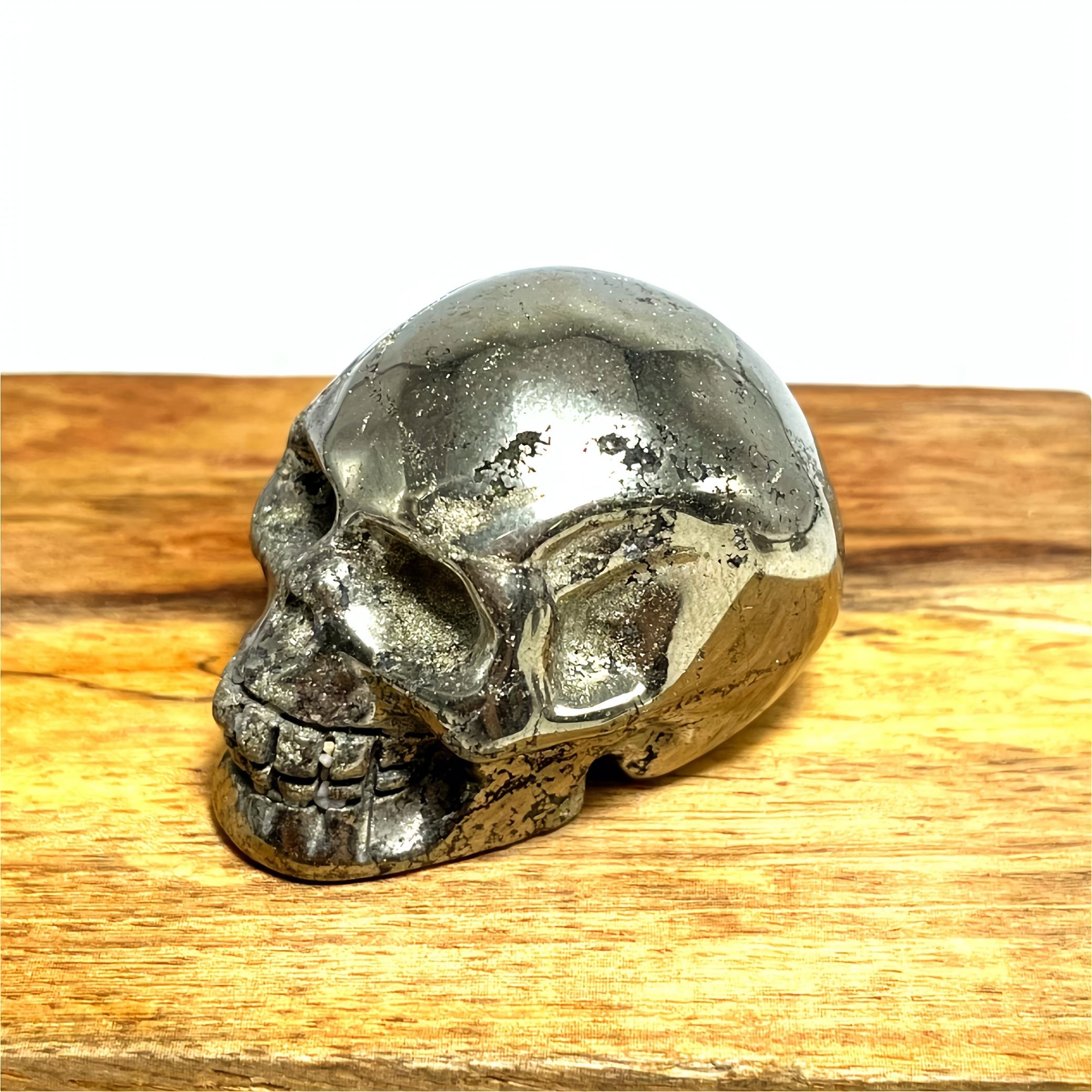 Pyrite skulls
