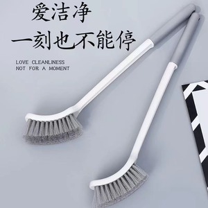 Brosse de toilette carrée Yiwu à long manche, durable, design ergonomique pour le nettoyage de la salle de bain - Product Image 4