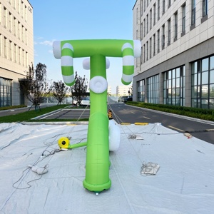 Ballon géant gonflable imperméable et durable en forme de vélo avec ventilateur intégré, couleurs et tailles personnalisables, installation facile pour la décoration d'événements - Product Image 3