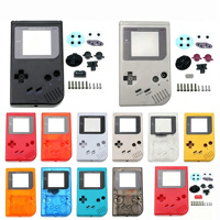 Carcasa Clásica para Consola de Juegos con Botones y Almohadillas Conductivas de Plástico para Gameboy GB
