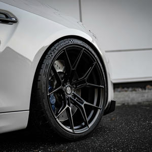 XL 1 peça Matte Preto Monoblock Roda Forjada 5x112 5x114.3 5x120 Rodas Côncavas Profundas Personalizadas para bmw M3 M4 M5 audi A6 A7 - Product Image 1