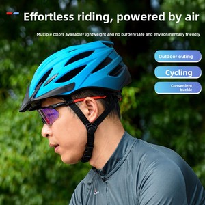 Aerodynamisch PC-materiaal Fietshelm 21 ventilatiegaten Eendelig ontwerp Beschermende veiligheid voor unisex mountainbike - Product Image 2