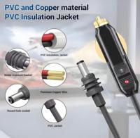 Cable de Alimentación Mini Starlink de Utech, Directo de Fábrica, para Uso en Automóviles, 12V-24V 5A, Carga Rápida, con TPE y Enchufe, Garantía de 12 Meses