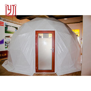 เต็นท์โดมโรงแรมแบบ 2 ที่นั่ง ยี่ห้อ Yijin Design ผ้าคลุม PVC สำหรับแกลมปิ้ง เต็นท์โดมทรงจีโอเดสิก - Product Image 2