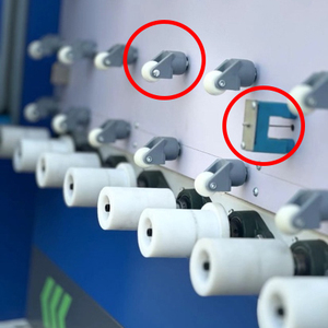 Dispositivo de Limpieza Vertical de Vidrio de Alta Gama con PLC para Pretratamiento de Vidrio Aislante - Product Image 3