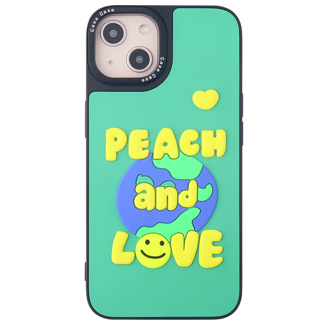 Luxury Custom Design 3D Flowers Silicone Shockproof Hard Cell Phone Case for iPhone 15/16/17 Pro Max Phone Cover Case