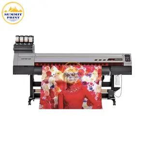 Mesin cetak gulung ke gulung Printer LED UV asli UJV100-160 bekas