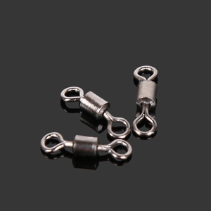 Conectores giratorios de acero inoxidable para aparejos de pesca, accesorios pequeños de estilo americano para pesca grande, mediana y pequeña - Product Image 2
