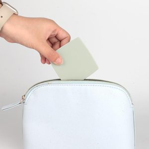Khuyến Mại Quà Tặng Cầm Tay Nhựa Vuông 1X/2X Magnifying Mini Dual-Hai Mặt Màu Có Thể Gập Lại Vanity Trang Điểm Gương - Product Image 5