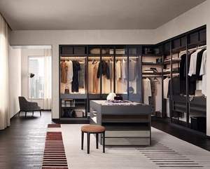 درج غرفة نوم حديث مخصص خزانة ملابس rta نظام منظم خزانة ملابس للمشي - Product Image 5