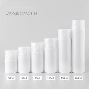 Botella de crema cosmética duradera al vacío recargable, botella de loción de 150ml, botella dispensadora de bomba de plástico, tarro dispensador de desinfectante de manos - Product Image 4