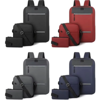Sac à dos pour ordinateur portable en cuir PU de haute qualité avec logo imprimé, idéal pour l'école, décontracté, imperméable, vente en gros pour hommes