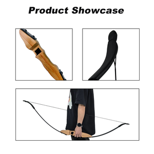 Chất lượng bán buôn 30-40 Lb. Bộ cung tên recurve dành cho người lớn, dùng để bắn và săn ngoài trời - Product Image 6