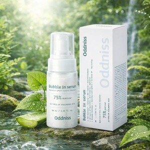 Suero reparador de la barrera cutánea Oddniss Micro Bubble 90ml, tecnología de microburbujas, niosoma, penetración rápida, ácido hialurónico, antienvejecimiento - Product Image 4