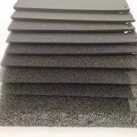Filtres carrés en mousse de polyuréthane pour Aquarium, éponge réticulée à cellules ouvertes 10 20 30 40 50 60 PPI