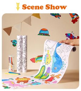 Poster en papier offset personnalisé pour enfants, dessin et coloriage, jouet éducatif pour enfants - Personnaliser la couleur et le design - Product Image 6