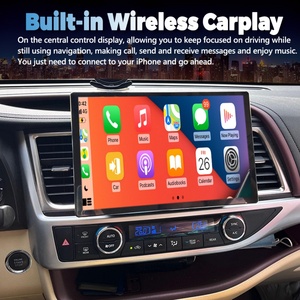 13.3Inch 2K Screen Android Car Multimedia Video <b>Player</b> for TOYOTA Highlander 2015 2017 Stereo GPS Navigation Wireless Carplay - Product Image 6