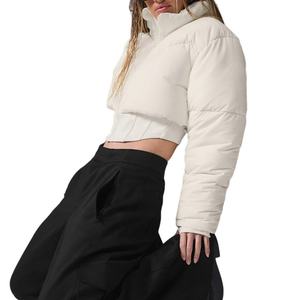 Ventes en gros OEM de vestes et manteaux d'hiver à manches longues pour femmes, manteaux décontractés pour femmes, nouveau style - Product Image 4