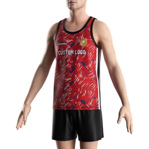 Maillot de rugby sans manches de luxe pour homme, orange, personnalisé, pour entraînement en salle de sport et musculation - Product Image 5